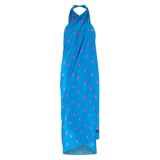 Flamingo, Royal Blue, Dames omslagdoek