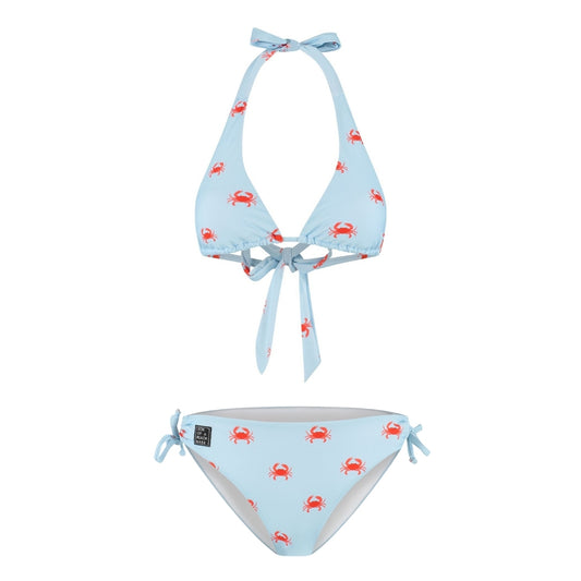 Krab, Licht Blauw, Dames Bikini