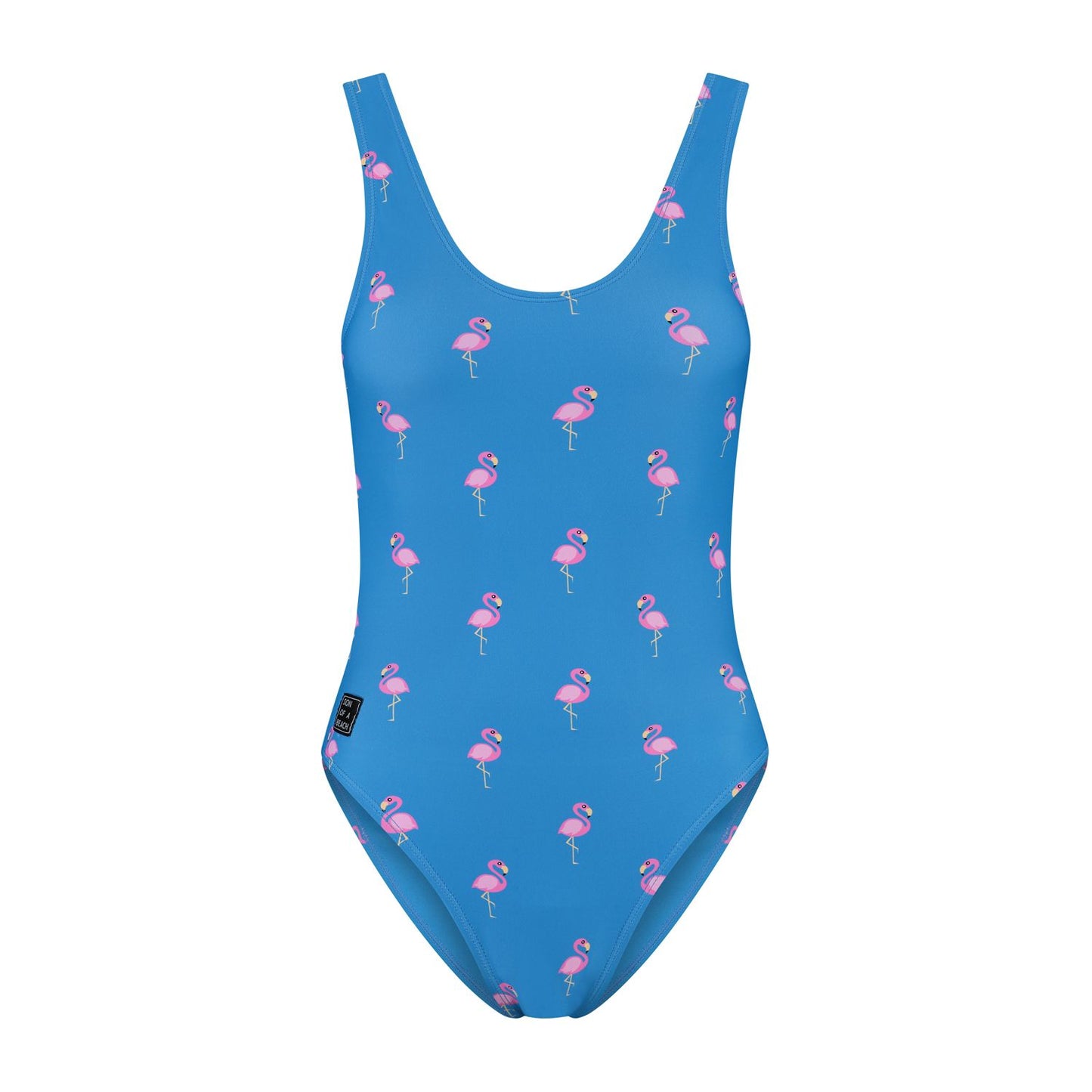 Flamingo, Royal Blue, Dames Badpak